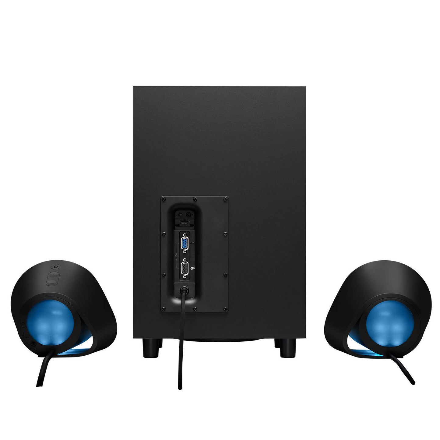 Logitech G560 Gaming Lautsprecher mit DTS:X Ultra, LIGHTSYNC RGB, 2 Satelliten & Subwoofer, immersives Sound-Erlebnis, Schwarz