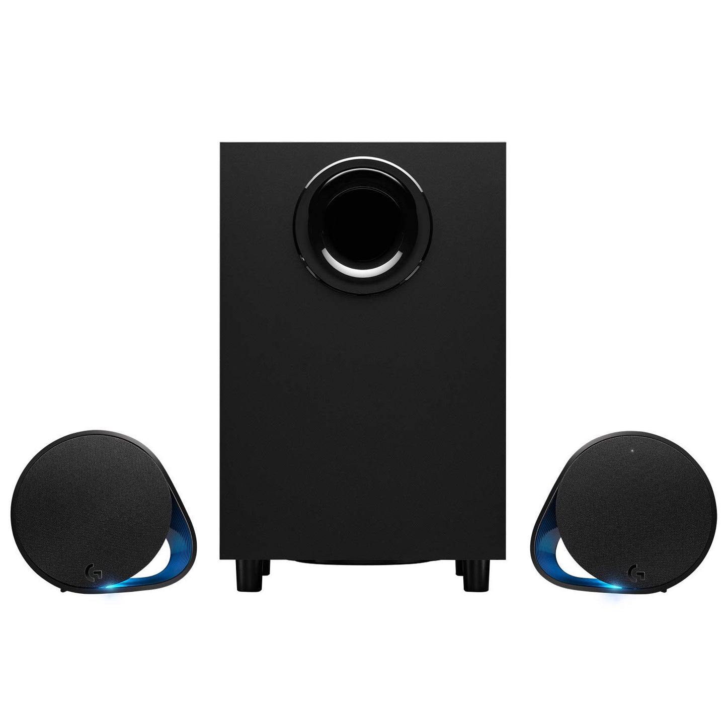 Logitech G560 Gaming Lautsprecher mit DTS:X Ultra, LIGHTSYNC RGB, 2 Satelliten & Subwoofer, immersives Sound-Erlebnis, Schwarz