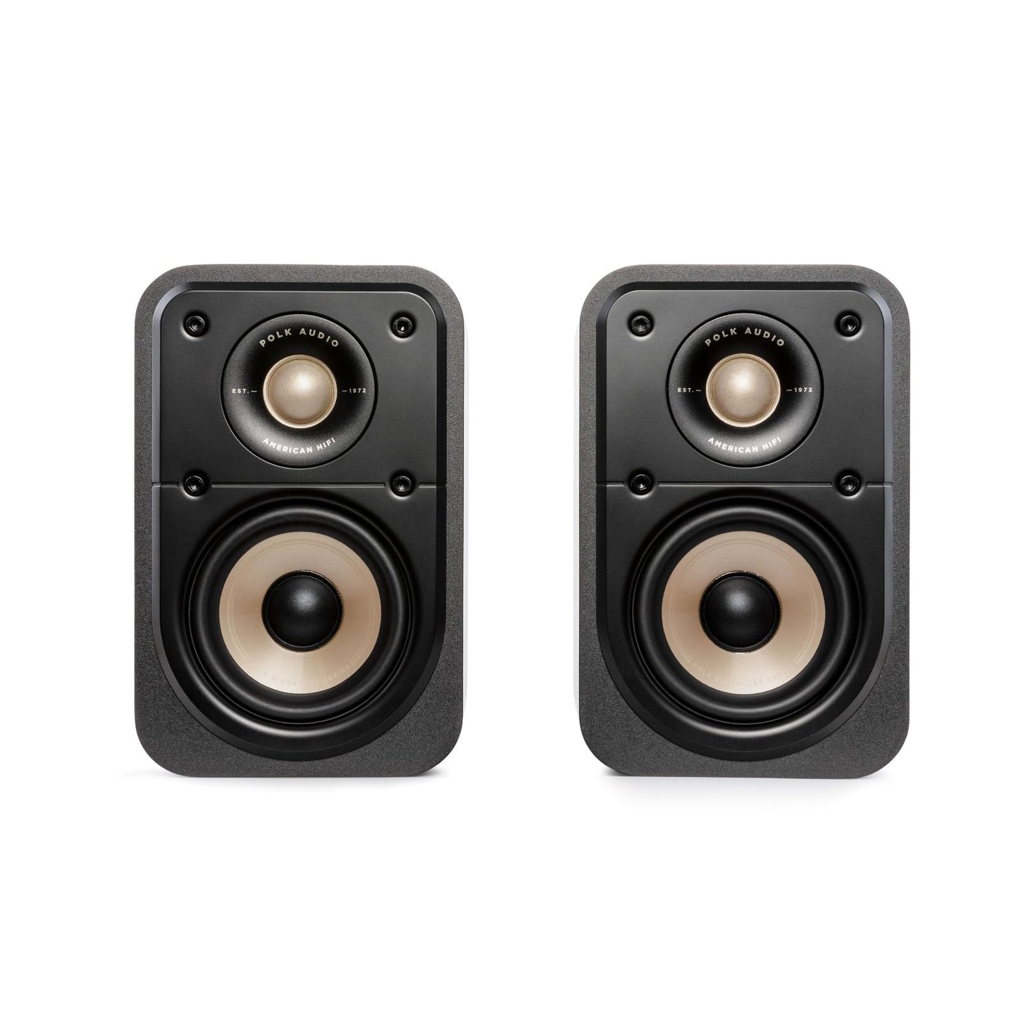 Polk Audio Signature Elite ES10 Surround-Satellitenlautsprecher, Hi-Res, Dolby Atmos & DTS:X kompatibel, Heimkino, Stereo, Paar