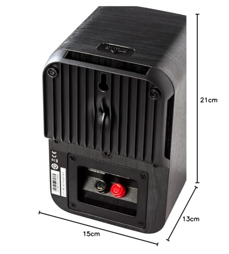 Polk Audio Signature Elite ES10 Surround-Satellitenlautsprecher, Hi-Res, Dolby Atmos & DTS:X kompatibel, Heimkino, Stereo, Paar