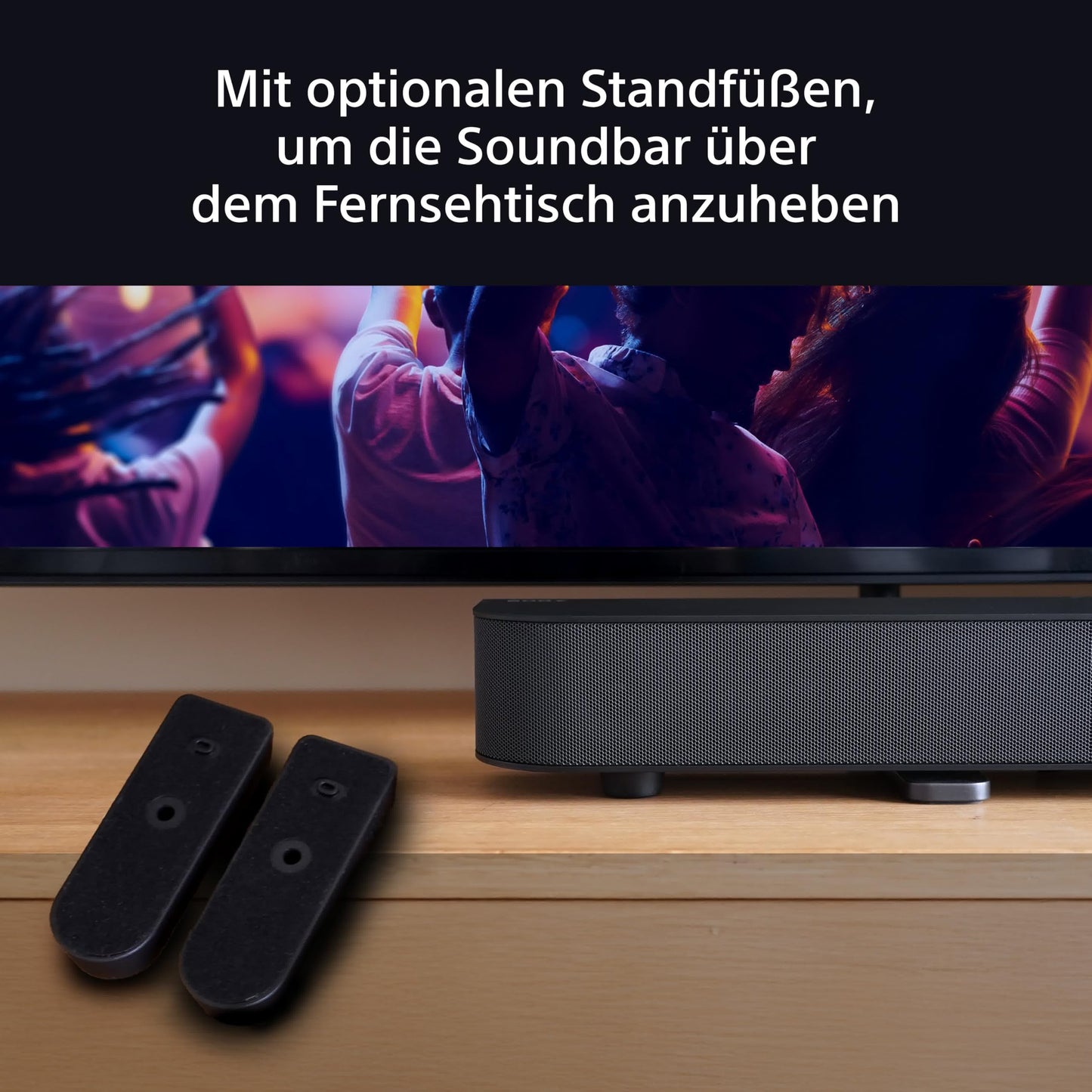 Sony BRAVIA Theatre Bar 6 (3.1.2 Surround, Subwoofer, Up-Firing, Dolby Atmos, DTS:X, AI Voice Zoom 3, DSEE, Schwarz)
